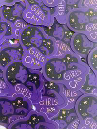 Image 2 of Girls Can stickers