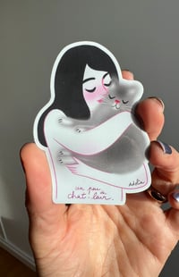 Image 3 of Sticker Chat-leur