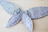 Image 3 of Silver Glittery Fairy Wings