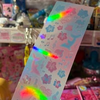 Image 2 of Hibiscus in Honolulu sticker sheet