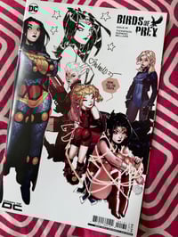 BIRDS OF PREY VARIANT COVER with remarque