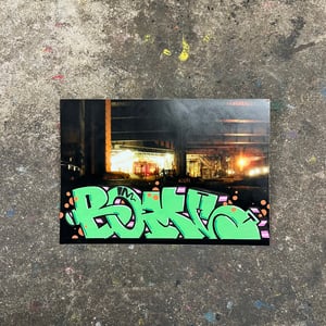 Image of BOMS London Marker on Photograph