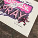 Image of Erms 'Spray and Pray' 2011 3 colour screenprint 