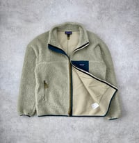 Image 3 of Patagonia Retro-X Fleece Jacket Pelican Borealis Green Large Mens