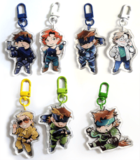 Image 2 of [METAL GEAR] Keychains