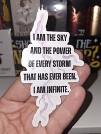 I Am The Sky Sticker