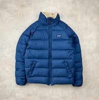 Image 6 of Patagonia Reversible Silent Down Jacket Navy Medium Mens 