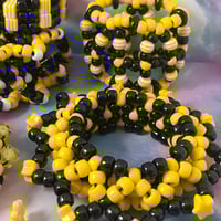 Image 3 of Yellow and Black Kandi Bundle