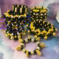 Image 1 of Yellow and Black Kandi Bundle