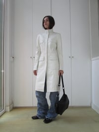Image 1 of Amaya Arzuaga early 00s leather coat