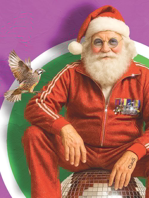 Image of aka Santa Chistmas Card