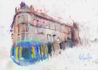 Image 2 of Gibson Street - Charcoal and Soft Pastels on Paper 