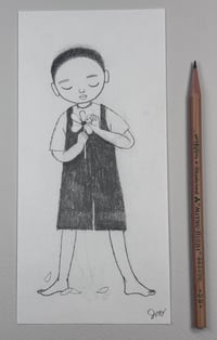 Original drawing from "Time is a Flower" - Petals