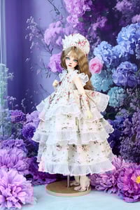 Image 2 of MSD MiniFee doll black dress - for small bust doll