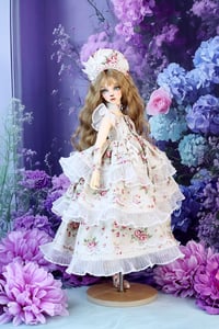 Image 5 of MSD MiniFee doll black dress - for small bust doll
