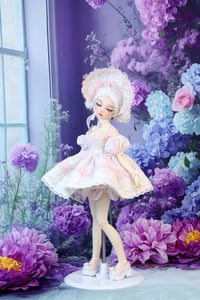Image 2 of Handmade Doll Outfit - For MSD MiniFee doll for moe line body full bust