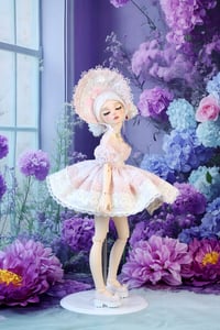 Image 3 of Handmade Doll Outfit - For MSD MiniFee doll for moe line body full bust
