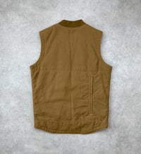 Image 2 of Patagonia All Seasons Hemp Canvas Vest Bear Brown Medium Mens 