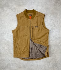 Image 3 of Patagonia All Seasons Hemp Canvas Vest Bear Brown Medium Mens 