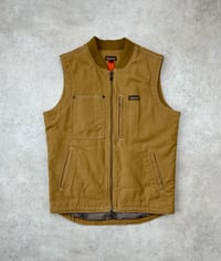 Image 1 of Patagonia All Seasons Hemp Canvas Vest Bear Brown Medium Mens 