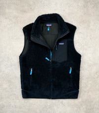 Image 2 of Patagonia Classic Retro-X Fleece Vest Pitch Blue Large Mens 