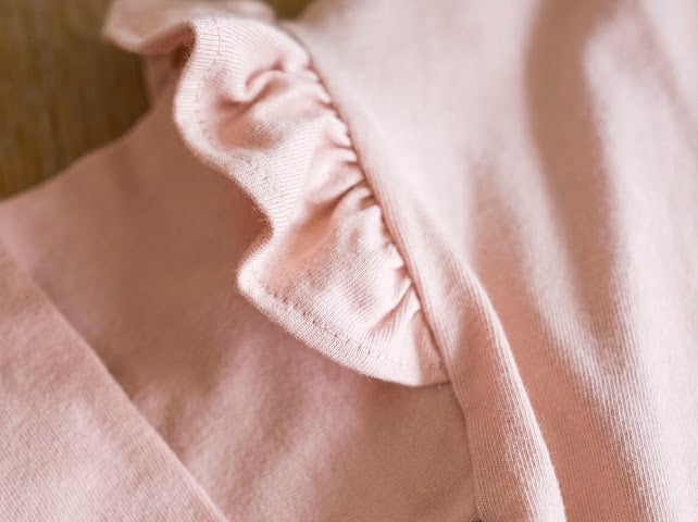 Image of Ruffle Everyday Top - Desert Rose