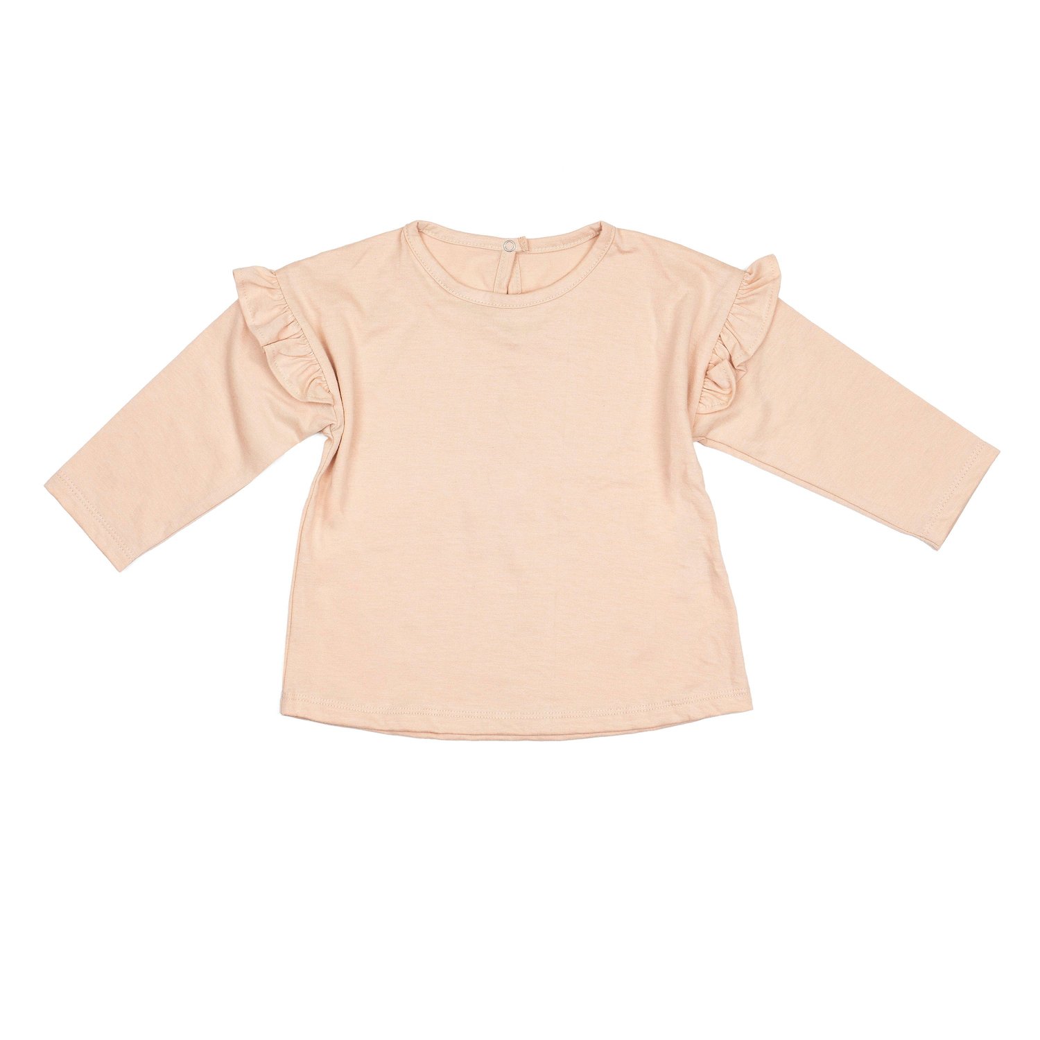 Image of Ruffle Everyday Top - Desert Rose