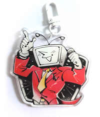 Image 1 of [DELTARUNE] Tenna Keychain