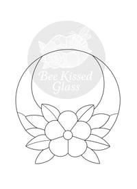 Blooming Crescent Pattern