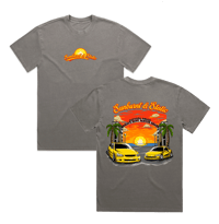 Image 1 of Sunburnt & Static - Faded Grey Tee