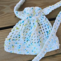 Image 2 of small cinch bag