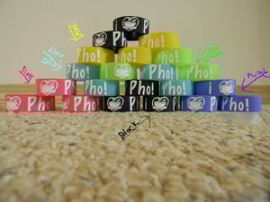 Image of I Heart Pho Bracelets