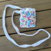 Image 1 of small scalloped bag