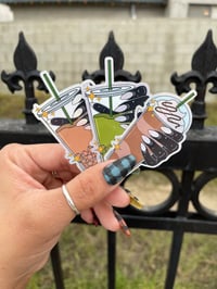 Image 4 of Caffeine Drink Holographic Stickers