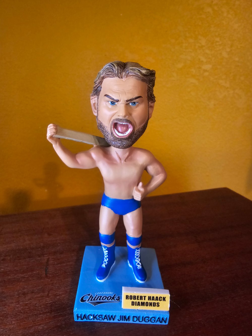 Image of LIMITED RELEASE- Hacksaw Jim Duggan Bobble Head 