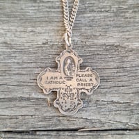 Image 2 of Vintage Four-Way Religious Necklace, c. '50s-'70s (Small)