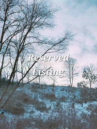Reserved Portrait Listing 
