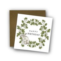 Image 1 of Rabbit Birthday Card