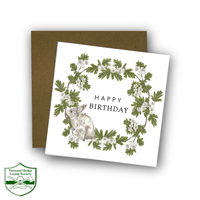 Image 2 of Rabbit Birthday Card