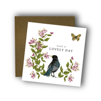 Image 1 of Blackbird Lovely Day Card