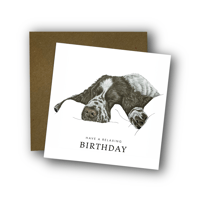 Image 1 of Sleeping Spaniel Card