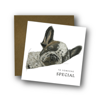 Image 1 of Sleeping Frenchie Card