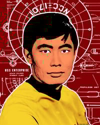 Lt Sulu Star Trek Print
