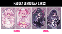 Madoka lenticular cards