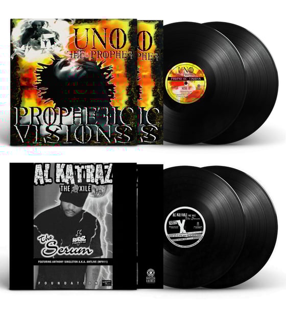 Image of Prophetic Visions & The Serum LPs Bundle (Buy the two albums & get 10 % off)
