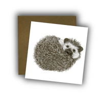 Image 1 of Hedgehog Card