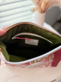 Image 3 of Sunshine Adjustable Crossbody Bag - Paisley Fabric