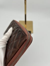 Image 12 of Chanel Brown Patent Leather Long Wallet