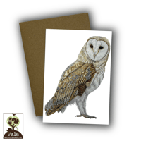 Image 2 of Barn Owl Card