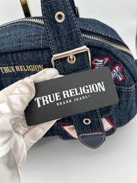 Image 5 of True Religion Denim Patchwork Shoulder Bag